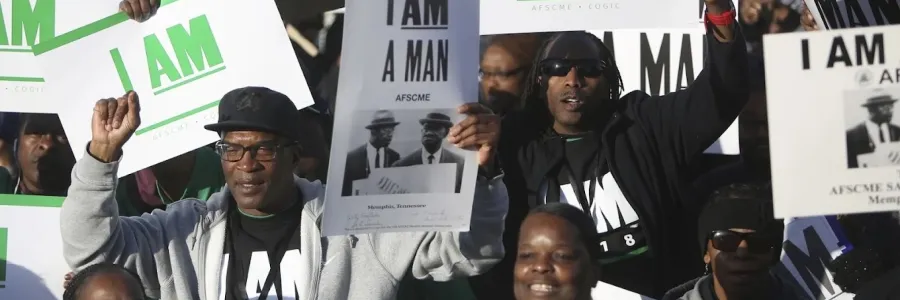 I AM A MAN Rally